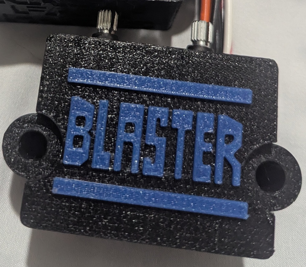 Black and blue Blaster CDI