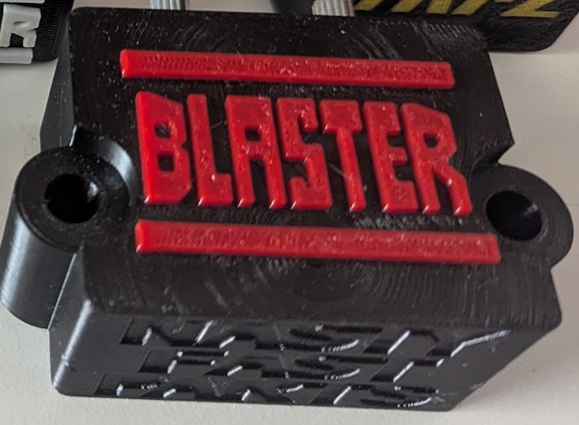 Black and red Blaster CDI