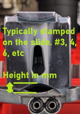 Carburetor slide cutaway reference